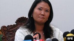 Keiko Fujimori, hija del ex presidente Alberto Fujimori, en foto de archivo.