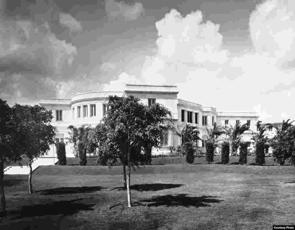 Residencia del Embajador de EE.UU. en Cubanacán. Año 1942.