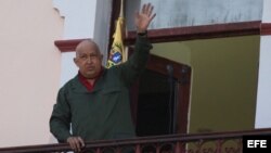 Chávez en Miraflores