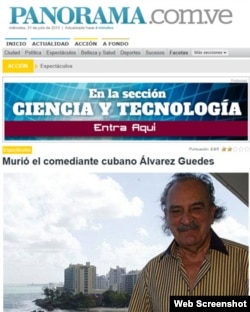 La noticia en la prensa venezolana