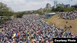 Así fueron las protestas este jueves en Venezuela