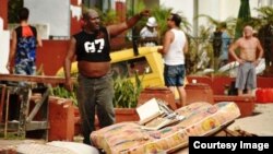 Daños provocados por huracán Irma en La Habana. Foto Cortesía de El Morro Productions INC