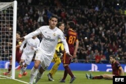James anotó el segundo gol del Real Madrid.