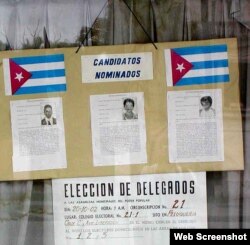 Cuba elecciones