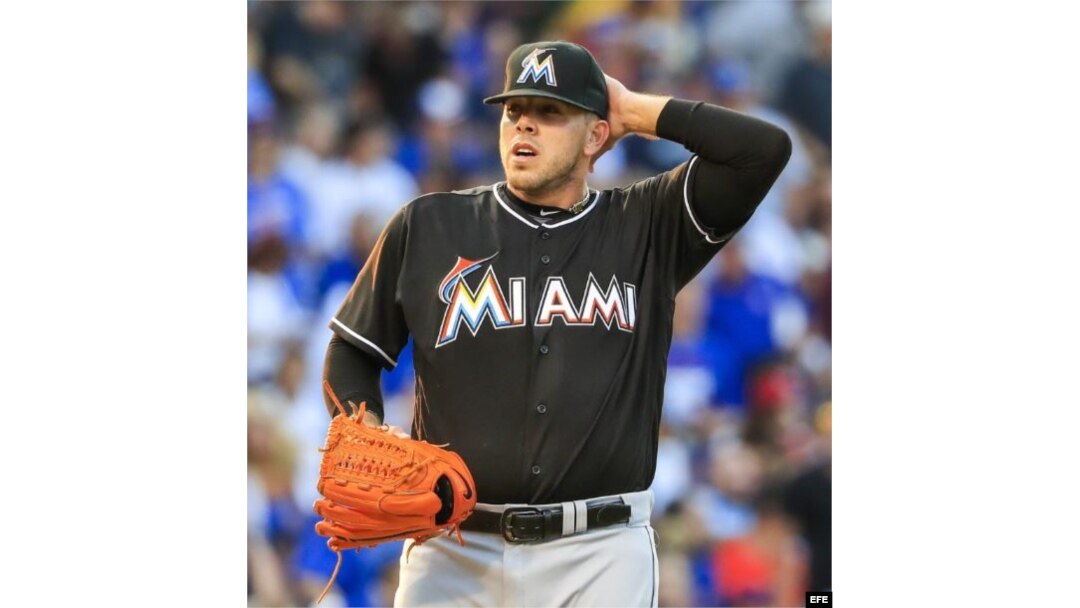 El ex lanzador de los Miami Marlins, José Fernández.