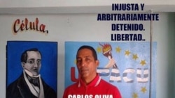 Sigue detenido el opositor Carlos Oliva Rivery