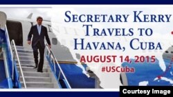 Anuncio del viaje de John Kerry a La Habana.