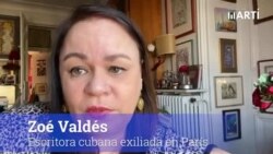 Declaraciones de Zoé Valdés a Radio Televisión Martí