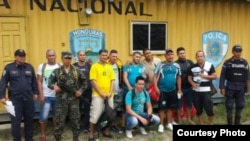 Cubanos detenidos en Honduras (archivo)