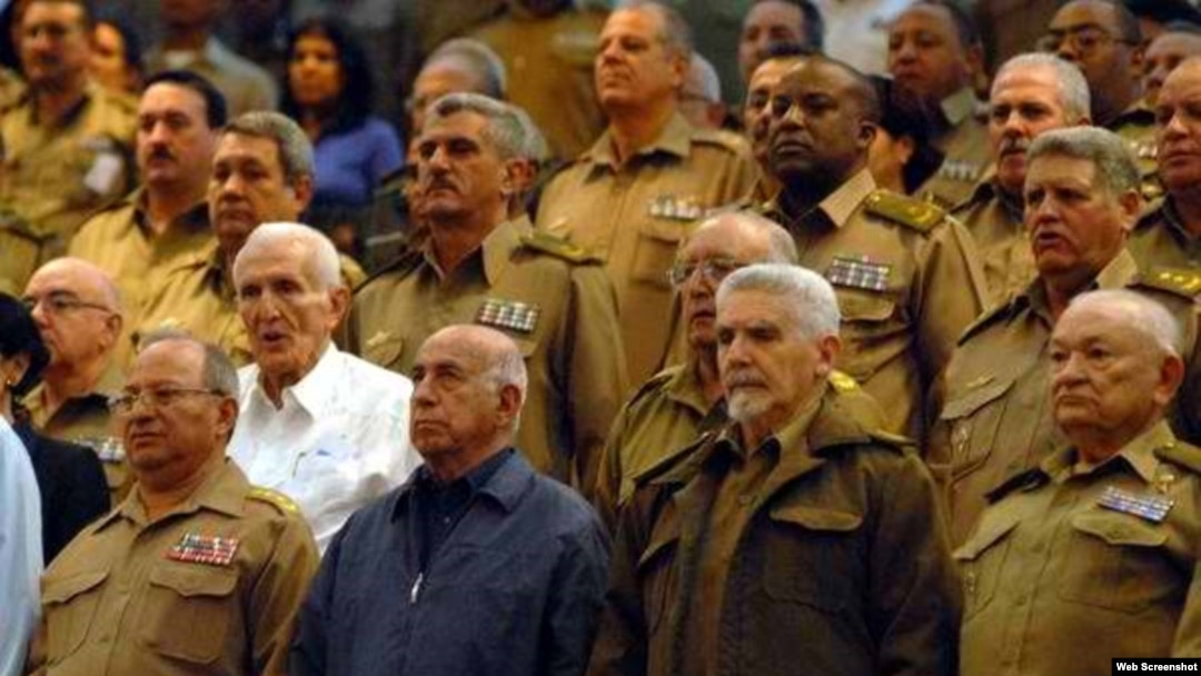 Cúpula del poder político militar cubano