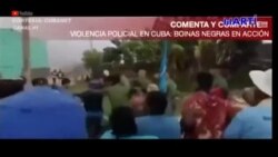 Polícias arrestan personas en las filas mientras intentan abastecerse de productos básicos