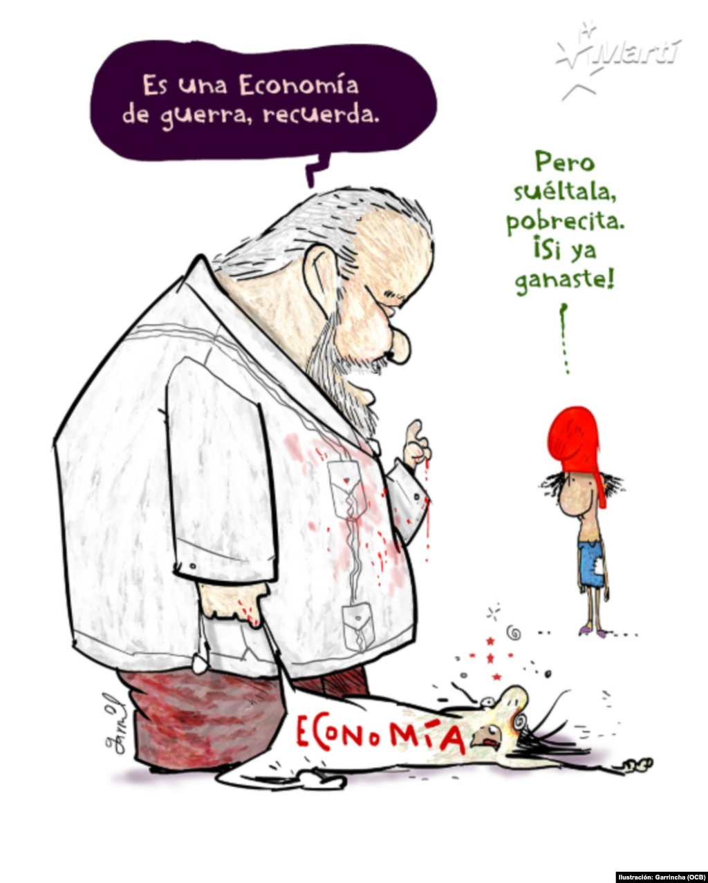 El gobierno cubano tiene una guerra abierta contra la Economía.