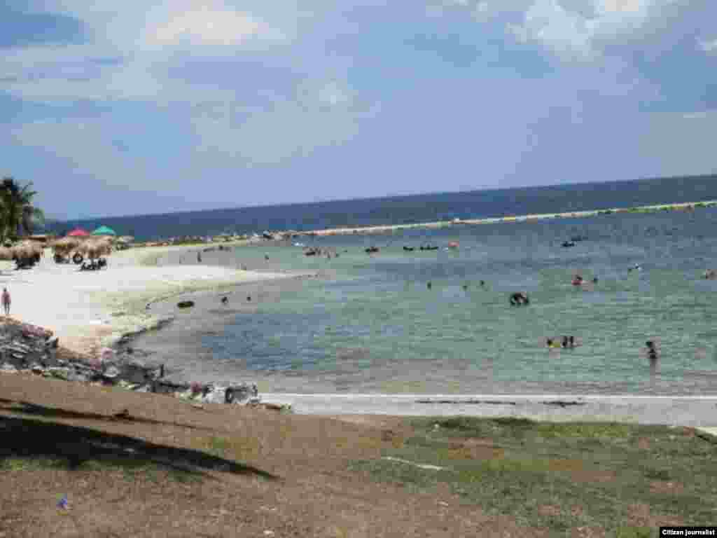 Reporta Cuba playa de Caibarién foto cristianosxcuba