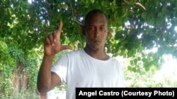 Ángel Castro Carreras, miembro del Movimiento Opositores por una Nueva República