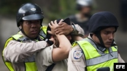 Así fueron las detenciones en la Plaza Altamira