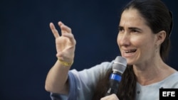 La disidente cubana Yoani Sánchez (foto de archivo)