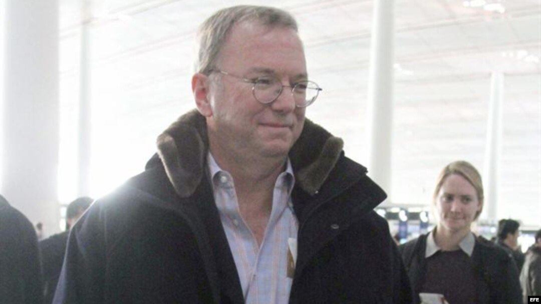 Eric Schmidt de viaje a Corea del Norte