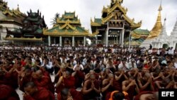 Protestas en Birmania