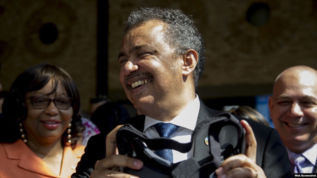 Tedros A. Ghebreyesus, director general de la OMS, participa en La Habana en foro de salud.