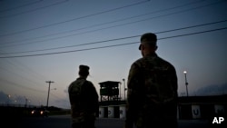 Campamento Delta en el centro de detención de la Bahía de Guantánamo, en Cuba, en una imagen de archivo