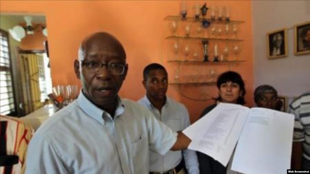 El dirigente del grupo opositor Manuel Cuesta Morúa.