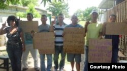 Activistas apoyan a Jorge Vázquez Chaviano 