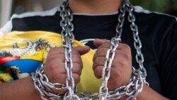 Continúan las protestas frente a embajada de Cuba en Venezuela