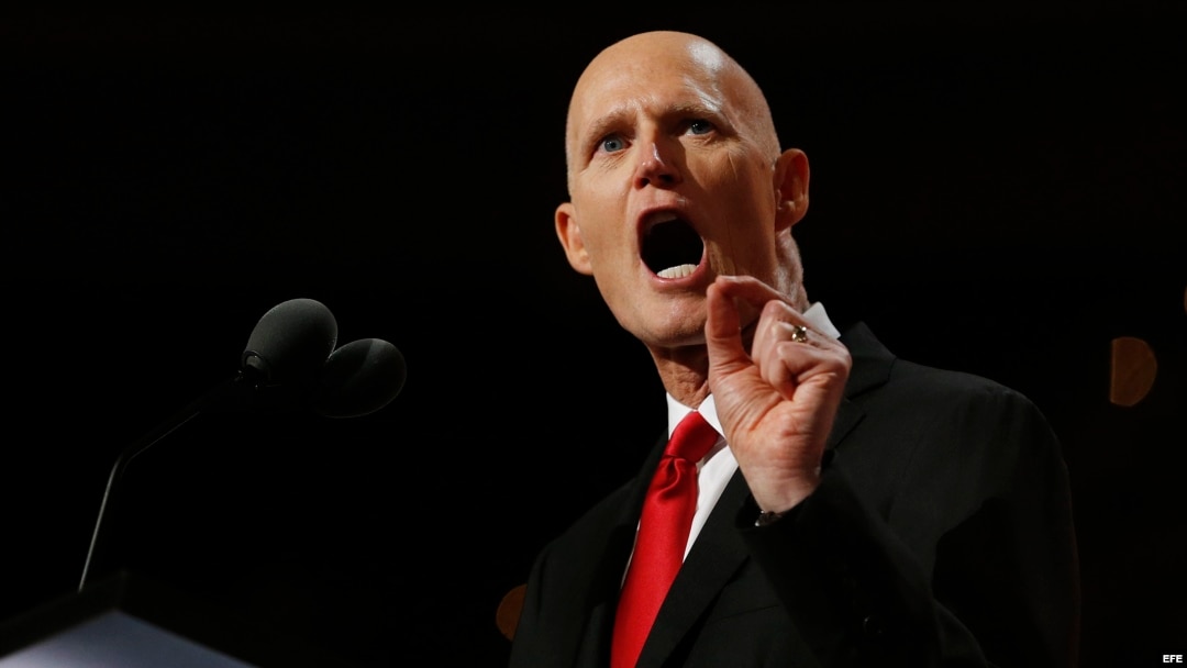 El gobernador de Florida Rick Scott. (Archivo)