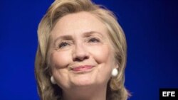 Hillary Clinton anuncia su candidatura a la Presidencia.