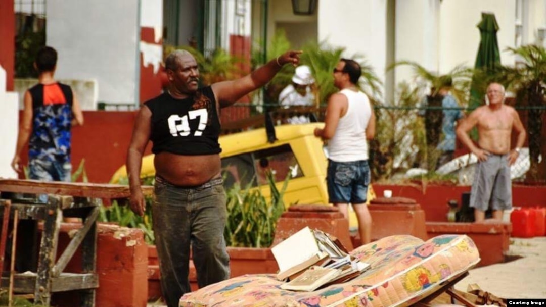 Daños provocados por huracán Irma en La Habana. Foto Cortesía de El Morro Productions INC