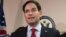Marco Rubio durante una rueda de prensa (diciembre 18, 2014).