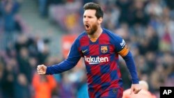 El astro argentino Lionel Messi.
