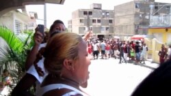 Acto de repudio en Ciego de Avila a activistas de derechos humanos