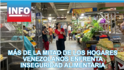 Más de la mitad de los hogares venezolanos enfrenta inseguridad alimentaria