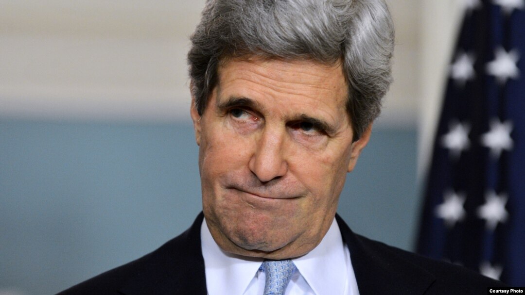 El Secretario de Estado John Kerry.