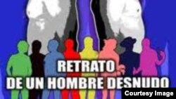 Cartel de la obra teatral Retrato de un hombre desnudo