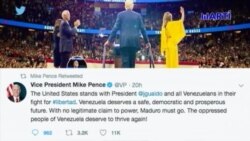 Mike Pence respaldó la lucha de los venezolanos para conseguir la libertad