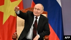 El presidente ruso Vladímir Putindurante su visita a Vietnam, el 20 de junio de 2024.