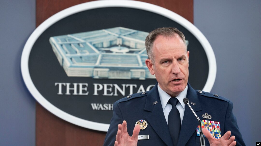 El general Patrick Ryder, vocero del Pentágono. (Alex Brandon/AP Photo).