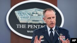 El general Patrick Ryder, vocero del Pentágono. (Alex Brandon/AP Photo).