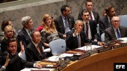 Barack Obama preside reunión del Consejo de Seguridad de la ONU. 