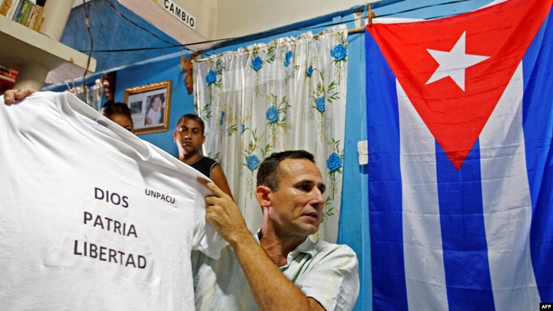 El líder de UNPACU, José Daniel Ferrer, en una imagen tomada el 25 de marzo de 2012 (Foto: Mariana Bazo/Reuters).