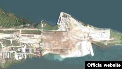 Terminal de contenedores de El Mariel. 