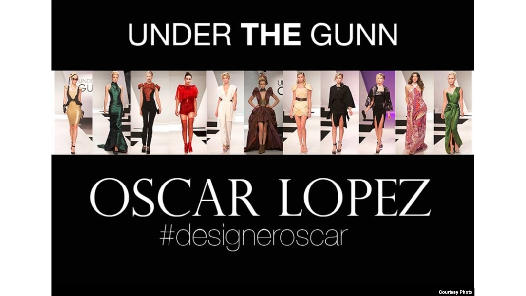 Oscar García López, diseñador cubano, ganador del show de televisión Project Runway.