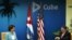 Canciller cubano recibe a Nancy Pelosi