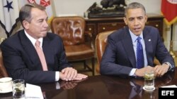 Boehner y Obama