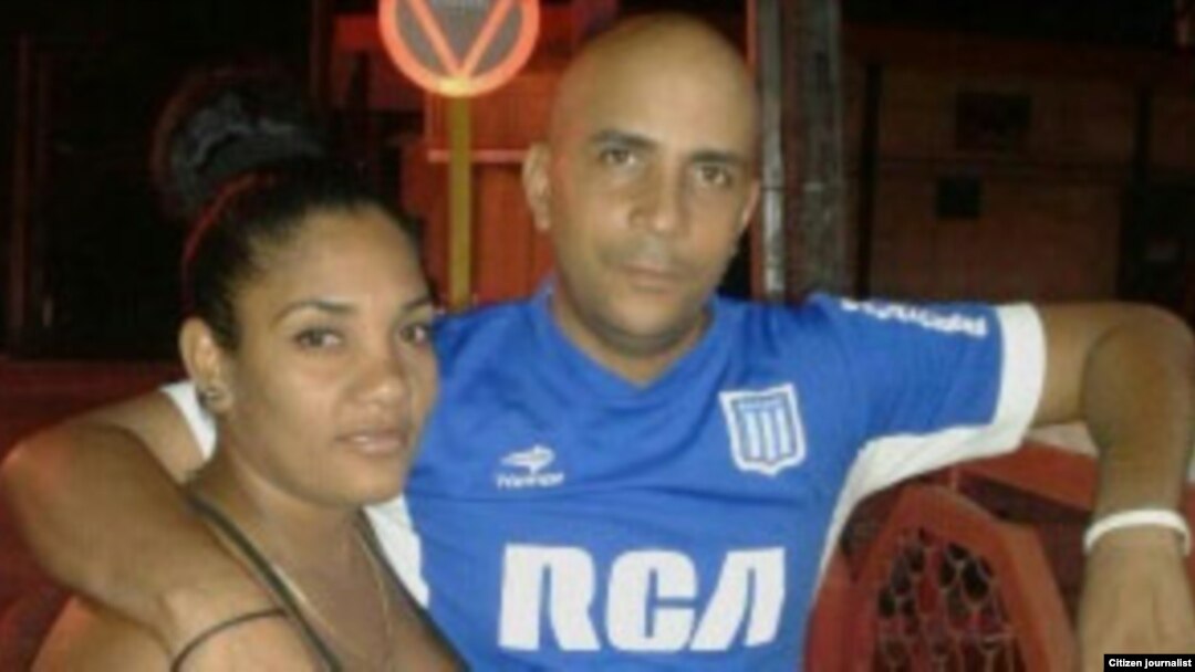 Yenisey Jiménez y Geordanis Muñoz, activistas de la célula "Pedro Meurice" de la UNPACU.