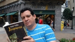 El cubano Amir Valle con su novela "Jineteras", ganó el premio "Rodolfo Walsh" en la Semana Negra.