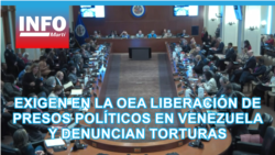 Exigen en la OEA liberación de presos políticos en Venezuela y denuncian torturas