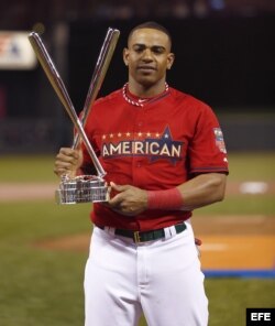 Yoenis Céspedes, dos veces campeón del Derby de Jonrones